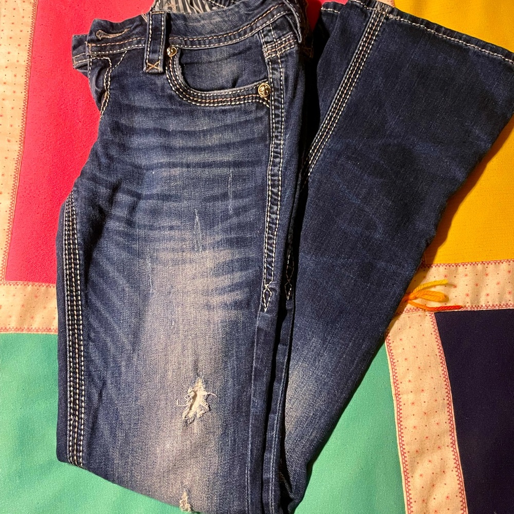 Rock Revival Distressed Jeans